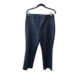 Haver & Blair London Black Cropped Pants Stretch Career Casual Office Medium